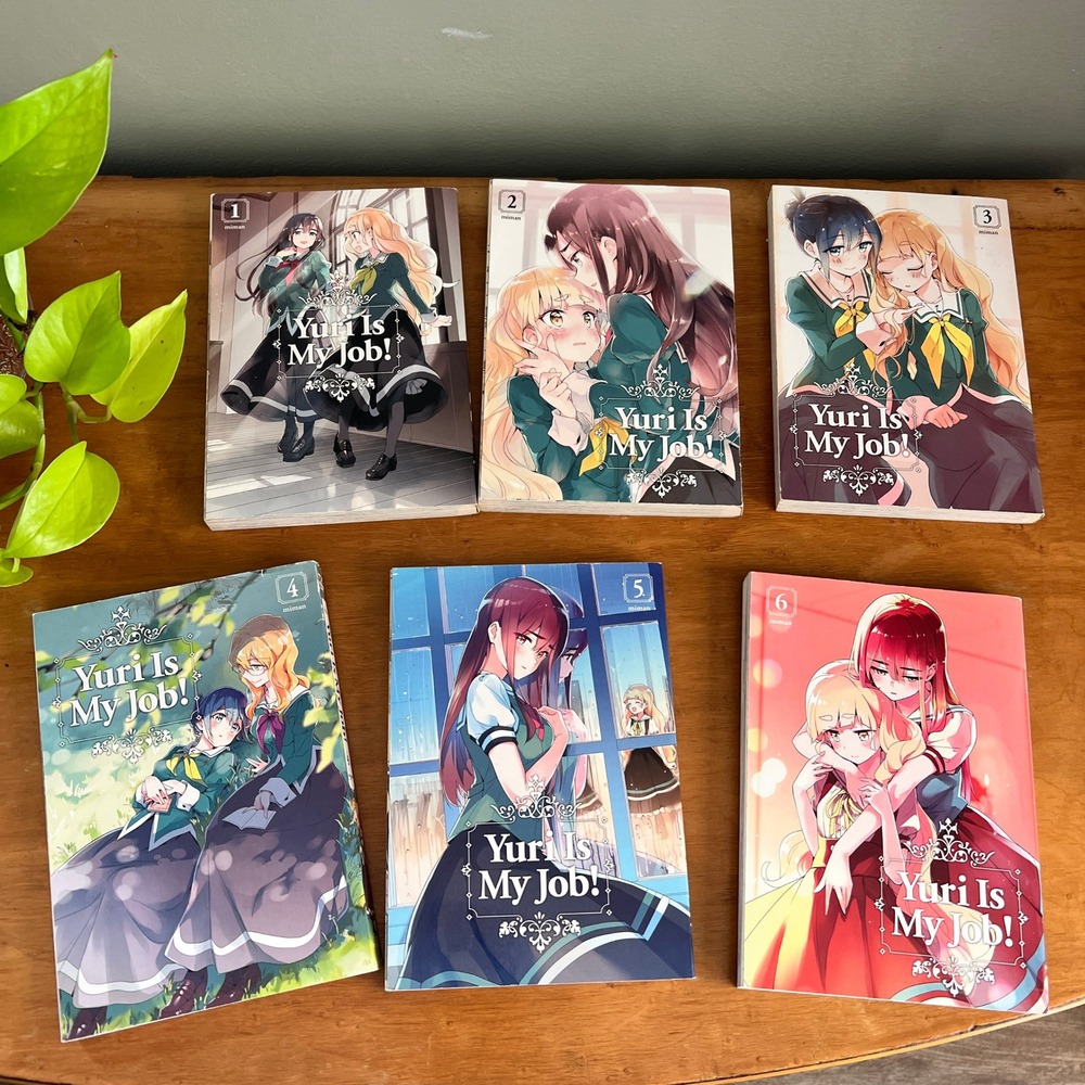 Yuri Is My Job! Manga Volumes 1-6 Set Miman Kodansha Comics English GL